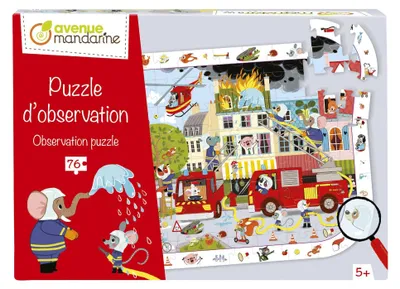 Image de Clairefontaine Avenue Mandarine PU022C Puzzle, Mehrfarbig
