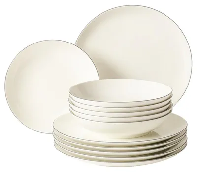 Produktbild von Savona Tafelservice 12-teilig Grey Line
