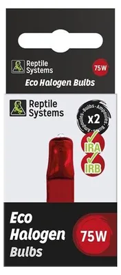 Productafbeelding van As Reptile Eco Lamp Bulb Spot Infrared 2 Stuks 75 Watt
