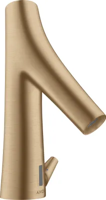 Produktbild von Elektronik-Waschtischmischer AXOR STARCK ORGANIC DN 15 m Temp.reg. Netzans 230 V bru bro mit Temperaturregulierung, Netzanschluss brushed bronze