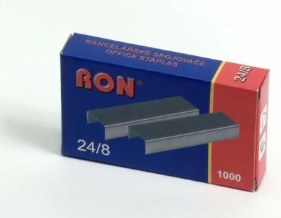 Image de Agrafes pour agrafeuse RON, 24/8, 1 000 pièc