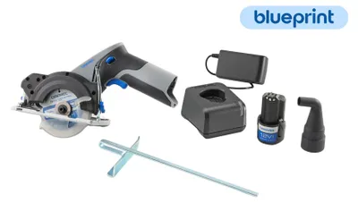 Zdjęcie produktu dla Dremel F013CS12JA, Drewno, Plastik, Szary, Niebieski, Czarny, 8,5 cm, 5000 RPM, 1,59 cm, 1,67 m/s²