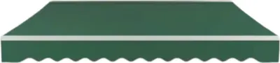 Immagine prodotto di Tenda da sole manuale per terrazza – Tenda parasole manuale con telaio di montaggio – Balcone e giardino – 250 x 200 cm – UV50, – Verde – Con manovella – Poliestere