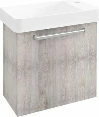 Image de LATUS VIII Armoire basse 51x50x28cm, chêne mocca