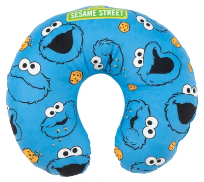 Zdjęcie produktu dla Poduszka unisex Ulica Sezamkowa Cookie Monster niebieski/czarny standard