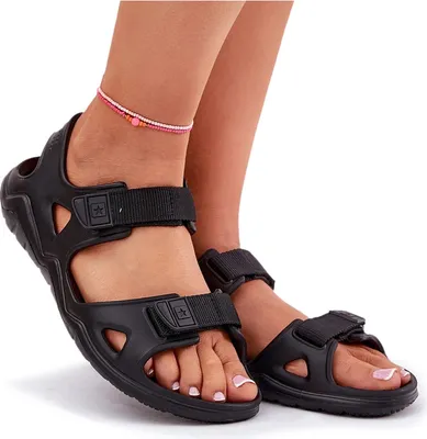 Produktbild von Damen-Sandalen Aus Schaum Auf Plattform Big Star RR274A512 Schwarz 38