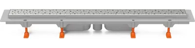 Imagen del producto de Perfil de suelo Chud. Canal de 650 mm, base D40, placa cuadrada CH 650/S40 S 1