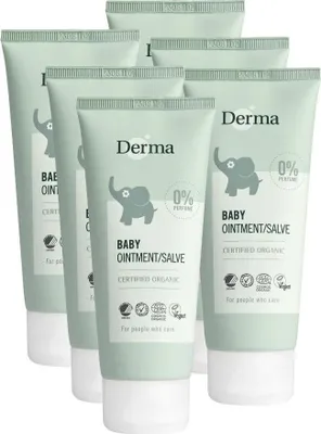 Produktbild von Derma Eco Baby Po Salbe: Natürlich bei Windelausschlag und trockenem Po