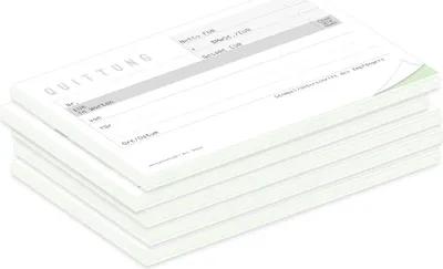 Immagine prodotto di Blocco ricevute PRICARO con copia carbone "Basic", A6, 5 pezzi
