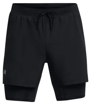 Obrázek produktu pro Pánské šortky Under Armour UA Launch 5'' 2-in-1, lehké běžecké šortky ze strečového materiálu