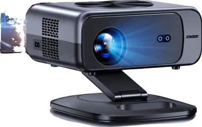 Zdjęcie produktu dla Projektor, 800 ANSI lumenów, rozdzielczość 1080P, autofokus 64G, wtyczka EU