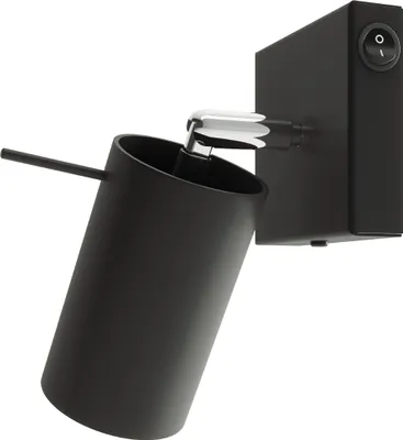 Image de Applique murale LUMILO MIRAX 1 GU10 noire