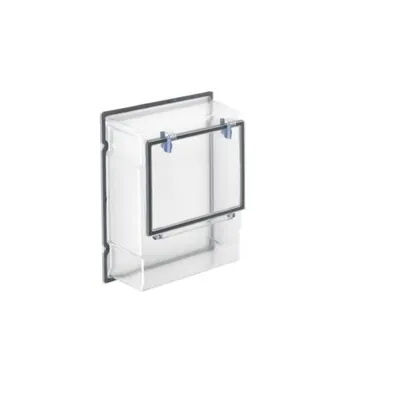 Imagen del producto de Cubierta para cuadro de distribución Hager TSG-Feld, grado de protección IP54, modelo ZAY300A, transparente, 300 mm