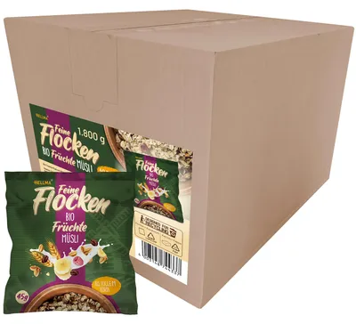 Immagine prodotto di HELLMA 70104433 HELLMAFrüchte Müsli 40 x 45,0 g