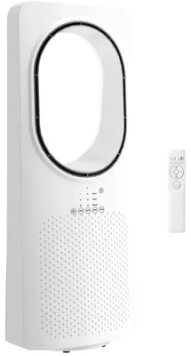 Obrázek produktu pro Bezlopatkový věžový ventilátor, 36 dB, 45° oscilace, 15hodinový časovač