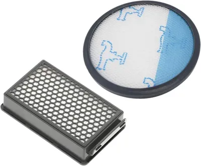Produktbild von HEPA-Filterset, kompatibel mit ROWENTA Staubsaugern, Kompaktstaubsaugern, RO3715, RO3795, RO3798. Ersatzteilset fš¹r Staubsaugerzubeh?r.
