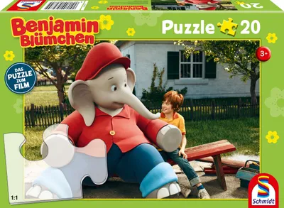 Obrázek produktu pro Schmidt Spiele Puzzle Benjamin Blümchen kino film 20 dílků 56275