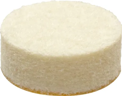 Obrázek produktu pro Měkké plstěné podložky WAGNER 16 kusů - Ø 15 x 6 mm, samolepicí, jako plstěné kluzáky, ochranné podložky nebo pro ruční práce - 15121699