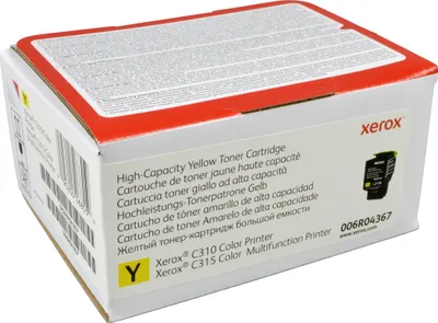 Produktbild von Xerox ® C310 Farbdrucker/C315 Farb-Multifunktionsdrucker Hohe Kapazität-Tonermodul Gelb (5500 Seiten) - 006R04367, 0 Seiten, 5500 Seiten, Gelb, 1 Stück(e)