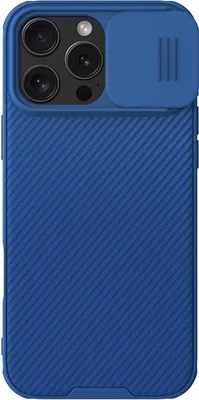 Zdjęcie produktu dla Nillkin CamShield Pro iPhone 16 Pro Max Case (blue)