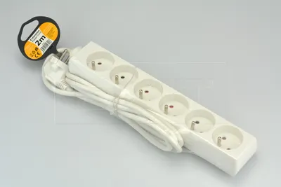 Produktbild von SOLIGHT - Verlängerungskabel mit 6 Steckdosen SOLIGHT - 2m - 8595092107918