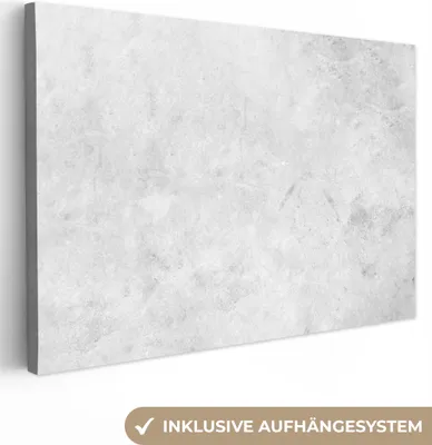 Produktbild von OneMillionCanvasses® - Leinwandbilder - 150x100 cm, Marmor - Textur - Grau - Marmoroptik, Wandbilder Kunstdruck Wanddekoration