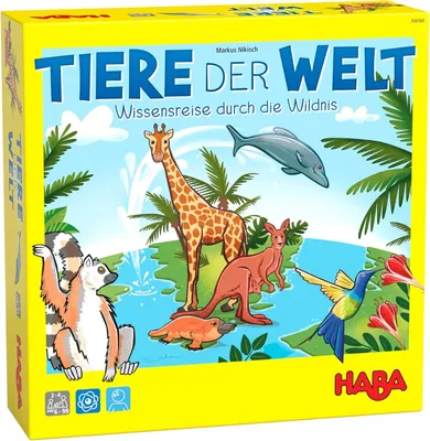 Produktbild von HABA Tiere der Welt, Brettspiel, 6 Jahr(e), 20 min