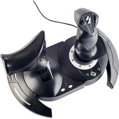 Obrázok produktu pre Thrustmaster T.Flight Hotas One, Letecký simulátor, PC, Xbox One, Xbox One S, Xbox One X, Analógový/digitálny, Kábel, USB, Čierna