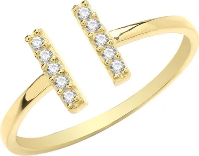 Image de Bague Femme Or 375/1000 avec Oxyde de Zirconium, 53 (16.9); TRS27449RSM