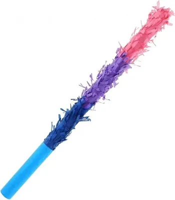 Image de Bâton pour casser la piñata, violet, dimensions 45 x 2,5 cm