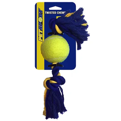 Produktbild von PETSPORT Medium-2-Knotenseil mit Ball