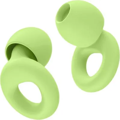 Image de Bouchons d'oreille anti-bruit, 2 paires réutilisables en silicone, 27 dB