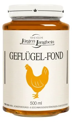 Obrázek produktu pro Jürgen Langbein Feine Küche Drůbeží vývar do omáček a polévek 500ml