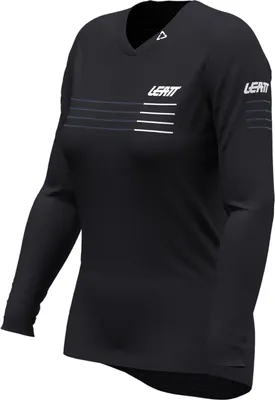 Produktbild von Leatt Damen Langarm Jersey MTB Gravity 4.0 , Schwarz, S