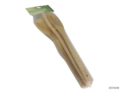 Obrázok produktu pre Súprava bambusových špachtlí a 3 kusy.