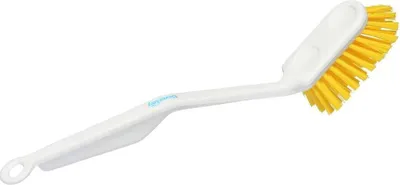 Produktbild von Spülbürste, gelb, mittel, Spülbürste, 285 x 33 x 20 mm | Packung (1 Stück)