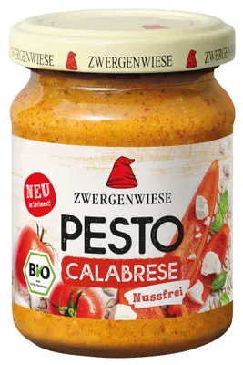 Produktbild von Zwergenwiese Pesto Calabrese 125g