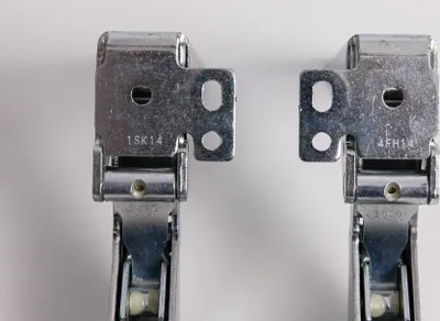 Produktbild von Türscharnierset, Scharnier kompatibel Whirlpool Bauknecht Philips 481231018626, 488000636779 Kühlschrank, Gefrierschrank