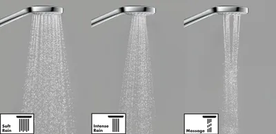 Immagine prodotto di hansgrohe Croma Select E douchette Multi EcoSmart, blanc/chrome, 26811400, 26811400