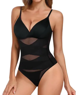 Zdjęcie produktu dla Solidchoice - Body modelujące dla kobiet, z regulowanymi ramiączkami