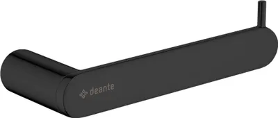 Productafbeelding van Deante - Wandhouder voor toiletpapier, rond, zwart