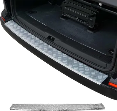 Image de Protection Seuil de Pare-chocs Pour VW T6 T6.1 2015-2024 Alu Porte simple