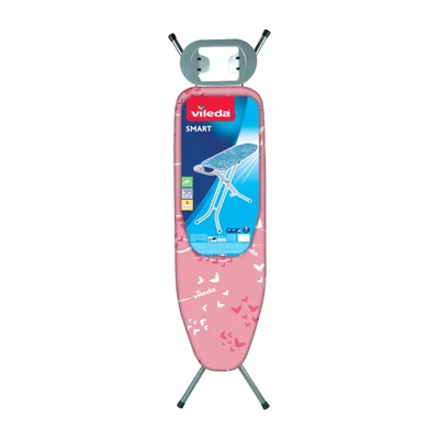 Produktbild von Vileda Viva Express Smart, Bügelbrett in Originalgröße, Mehrfarbig, Muster, Metall, 114 x 34 mm, 95 cm