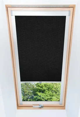 Produktbild von Dachfensterrollo Thermo verdunkelnd passend für Velux 023 (Baujahr 1972-2022) Schwarz