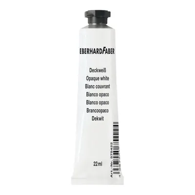 Image de EBERHARD FABER Blanc couvrant EFA Color tube de 22 ml