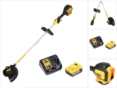 Image de Dewalt DCM 561 PBS Coupe-bordures sans fil 18V Brushless + 1x batterie 5,0Ah + chargeur