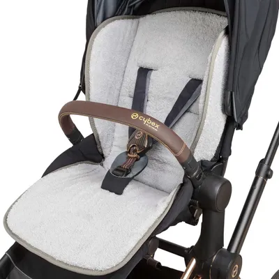 Immagine prodotto di Babysanity® Soft, riduttore universale per neonati, imbottitura morbida, rivestimento in spugna, 100 % cotone, rivestimento laterale,