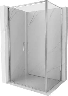 Zdjęcie produktu dla Kabina Prysznicowa Mexen Exo 80x100cm, Chrom, Szkło Transparentne