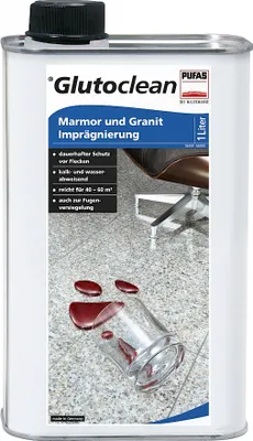Produktbild von Glutoclean 035703074, Flüssigkeit (Konzentrat), 1 l, Keramikfliese, Marmor