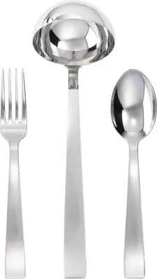 Produktbild von Sambonet S0448 Giò Ponti Servierbesteck 3tlg., Edelstahl 18/10